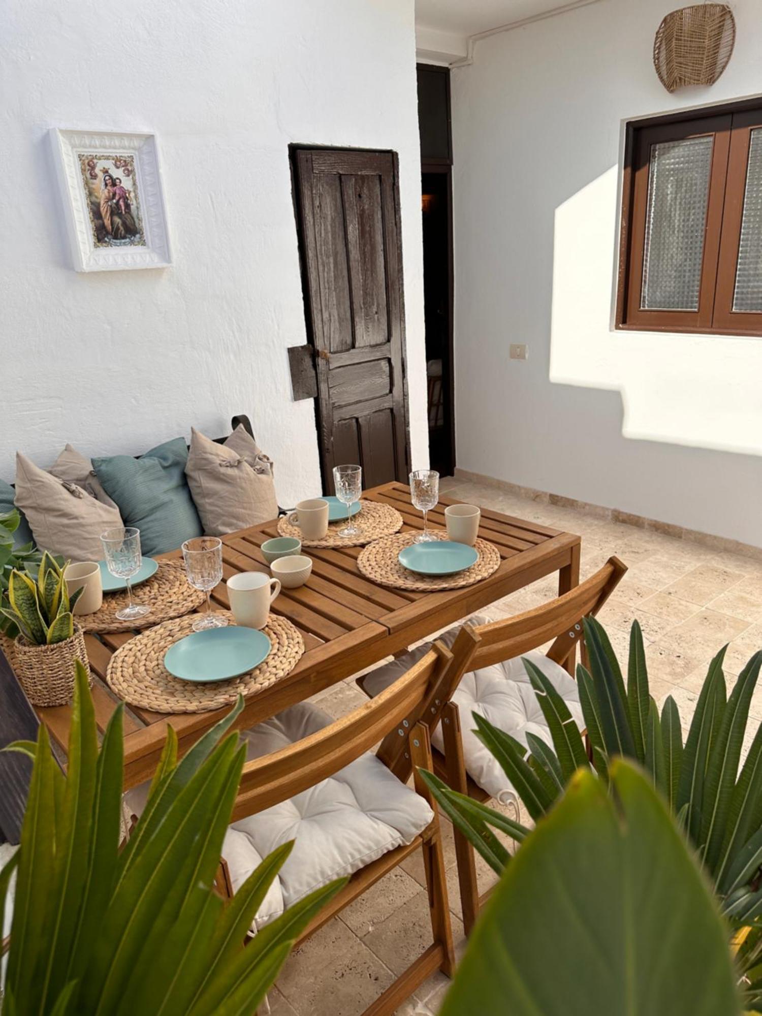Apartment Palm Leaf Mogan